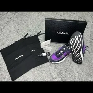 Chanel Sneakers Suede Calfskin Saks Fifth Avenue Style Code 0400015099687